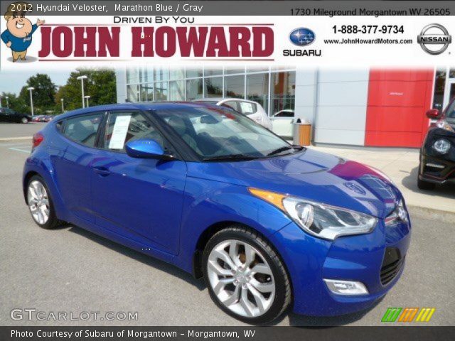 2012 Hyundai Veloster  in Marathon Blue