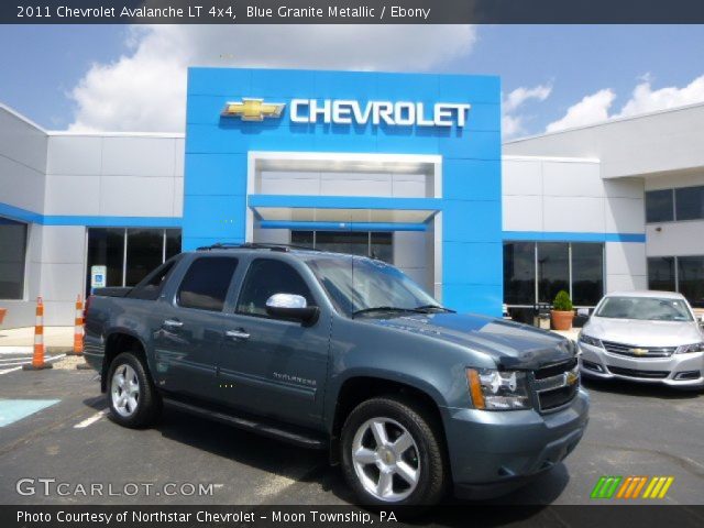 2011 Chevrolet Avalanche LT 4x4 in Blue Granite Metallic