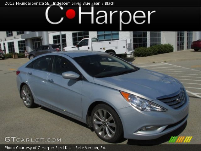 2012 Hyundai Sonata SE in Iridescent Silver Blue Pearl