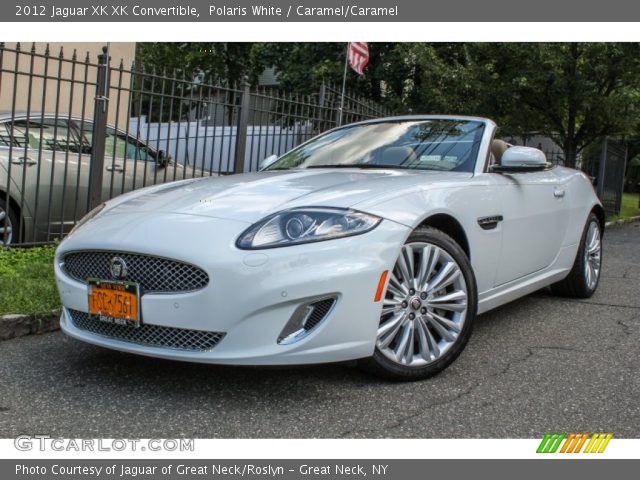 2012 Jaguar XK XK Convertible in Polaris White