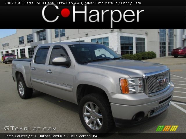 2007 GMC Sierra 1500 Denali Crew Cab AWD in Silver Birch Metallic