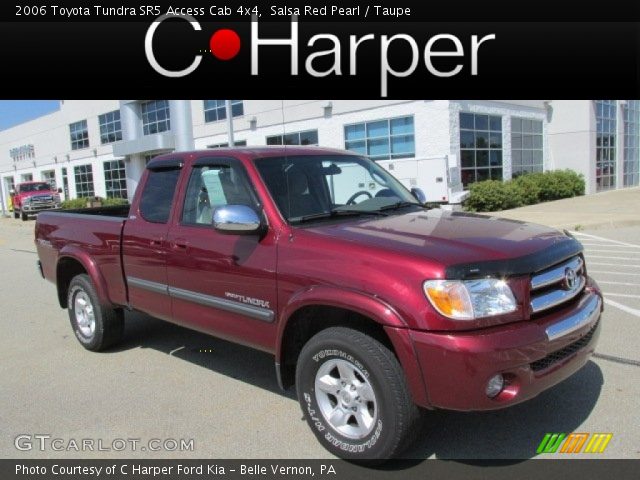 2006 Toyota Tundra SR5 Access Cab 4x4 in Salsa Red Pearl