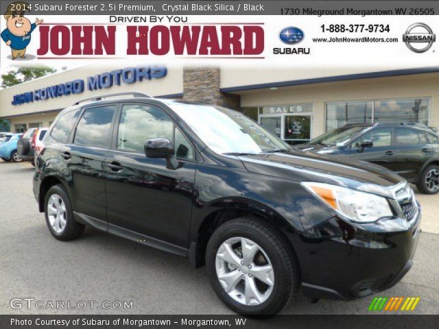 2014 Subaru Forester 2.5i Premium in Crystal Black Silica