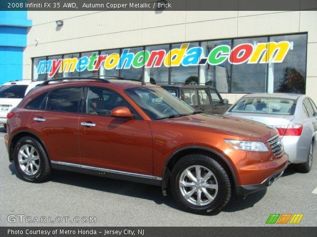 2008 Infiniti FX 35 AWD in Autumn Copper Metallic