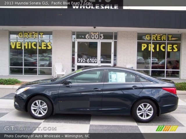 2013 Hyundai Sonata GLS in Pacific Blue Pearl