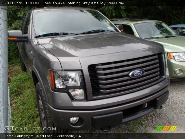 2011 Ford F150 FX4 SuperCab 4x4 in Sterling Grey Metallic