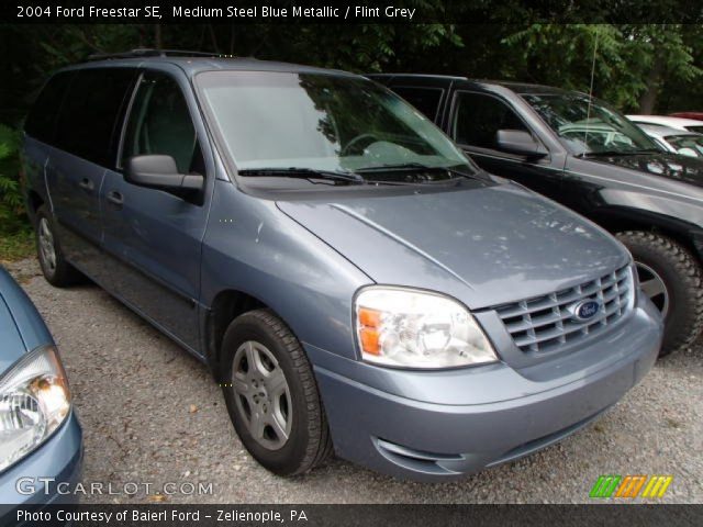 2004 Ford Freestar SE in Medium Steel Blue Metallic