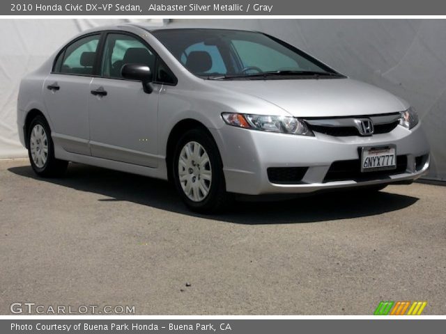 2010 Honda Civic DX-VP Sedan in Alabaster Silver Metallic
