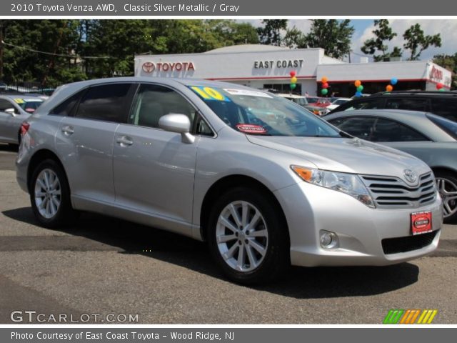 2010 Toyota Venza AWD in Classic Silver Metallic