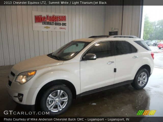 2013 Chevrolet Equinox LTZ in Summit White