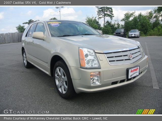 2007 Cadillac SRX V6 in Gold Mist