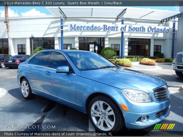 2010 Mercedes-Benz C 300 Luxury in Quartz Blue Metallic