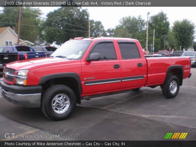 2003 Chevrolet Silverado 2500HD LS Crew Cab 4x4 in Victory Red