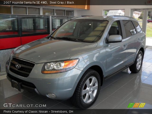 2007 Hyundai Santa Fe SE 4WD in Steel Gray