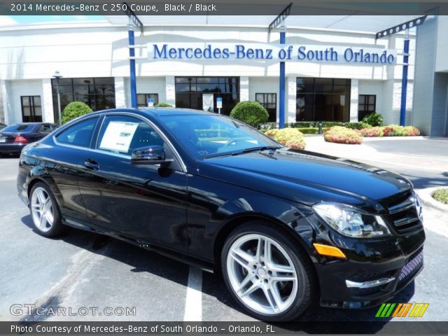 2014 Mercedes-Benz C 250 Coupe in Black