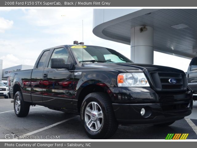 2008 Ford F150 STX SuperCab in Black