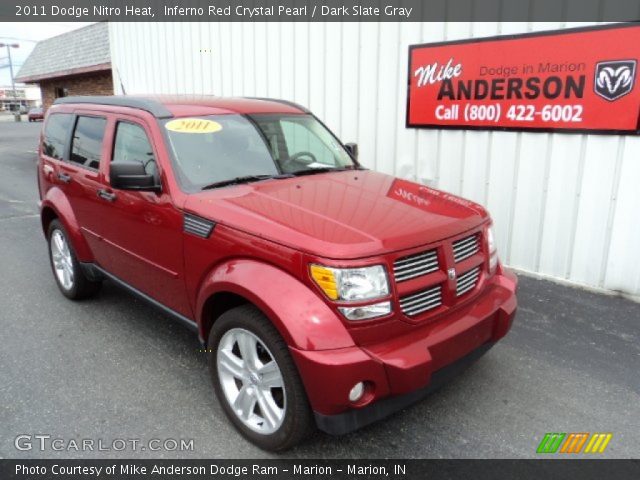 2011 Dodge Nitro Heat in Inferno Red Crystal Pearl