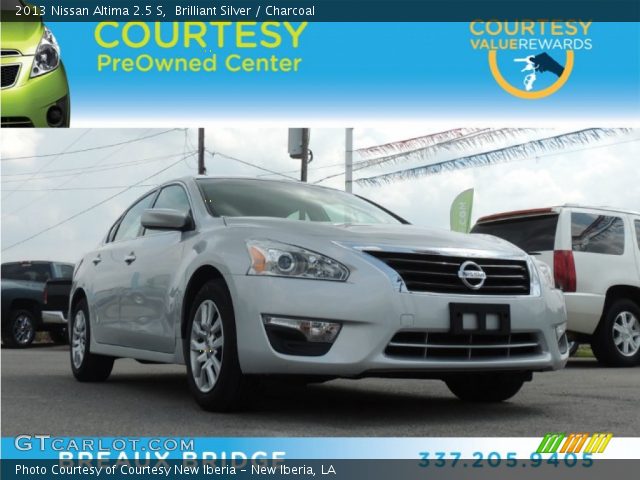 2013 Nissan Altima 2.5 S in Brilliant Silver