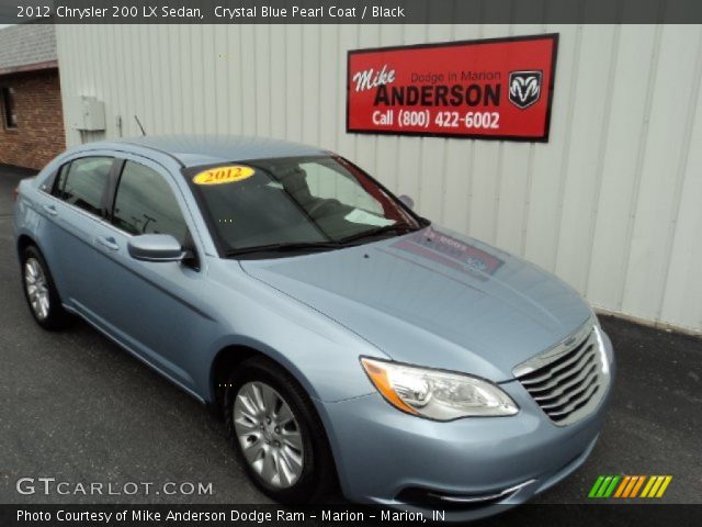 2012 Chrysler 200 LX Sedan in Crystal Blue Pearl Coat