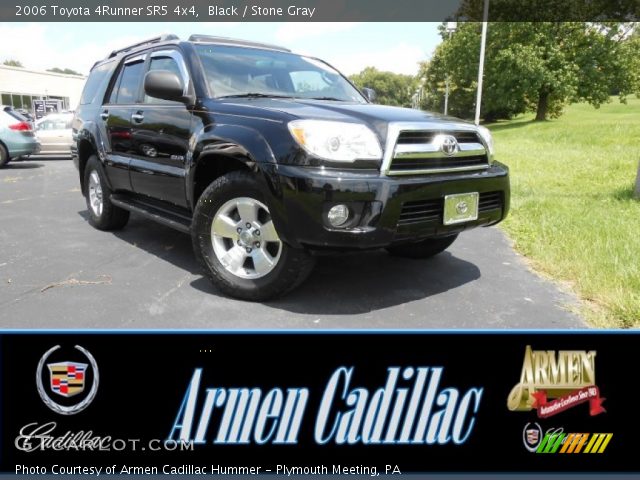 2006 Toyota 4Runner SR5 4x4 in Black