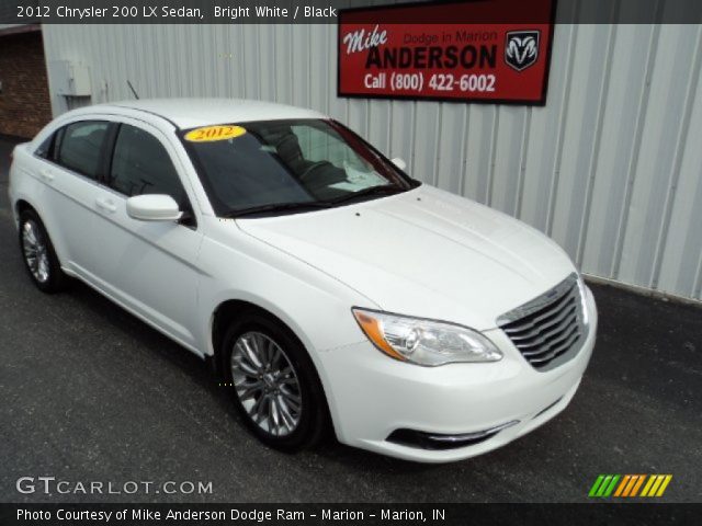 2012 Chrysler 200 LX Sedan in Bright White