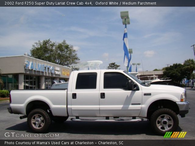 2002 Ford F250 Super Duty Lariat Crew Cab 4x4 in Oxford White