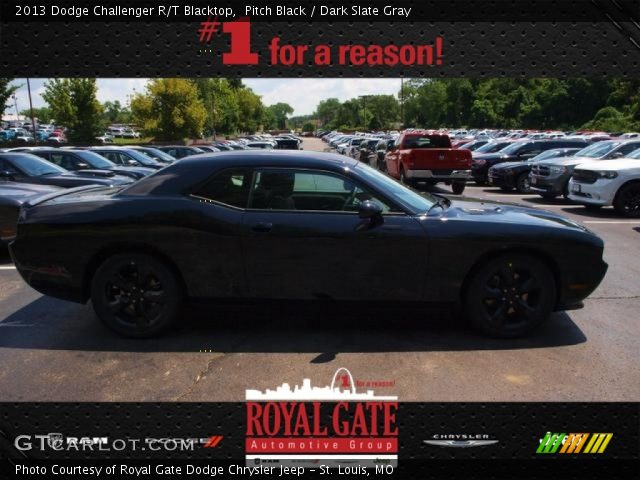 2013 Dodge Challenger R/T Blacktop in Pitch Black