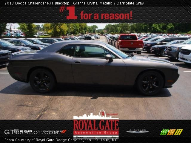 2013 Dodge Challenger R/T Blacktop in Granite Crystal Metallic