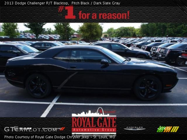 2013 Dodge Challenger R/T Blacktop in Pitch Black