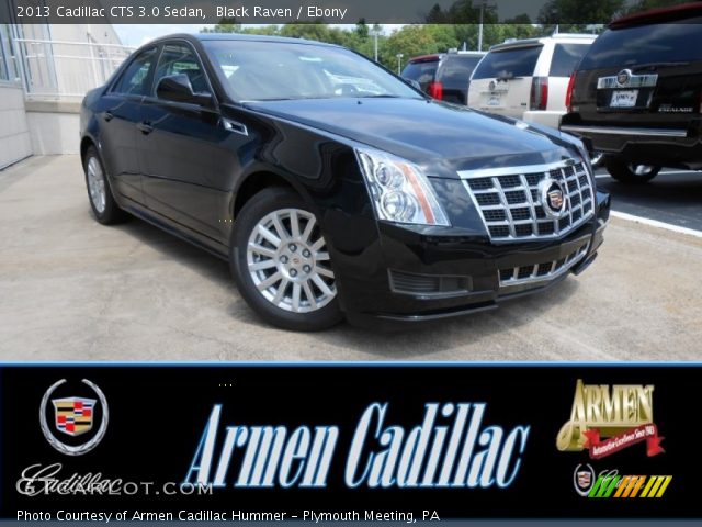 2013 Cadillac CTS 3.0 Sedan in Black Raven