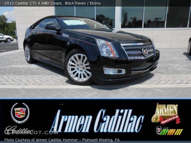2013 Cadillac CTS 4 AWD Coupe in Black Raven