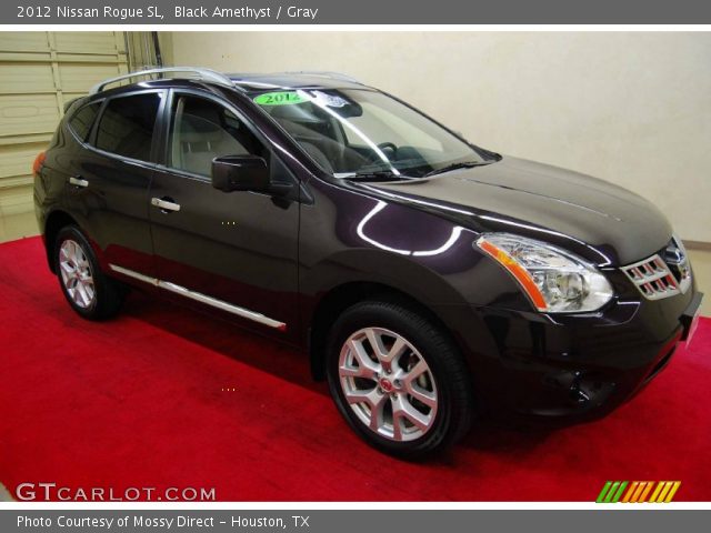 2012 Nissan rogue sl black amethyst #4