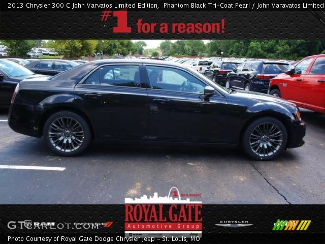 2013 Chrysler 300 C John Varvatos Limited Edition in Phantom Black Tri-Coat Pearl