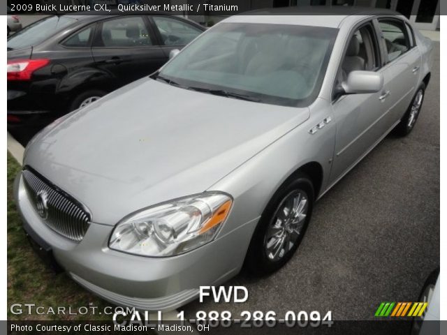 2009 Buick Lucerne CXL in Quicksilver Metallic