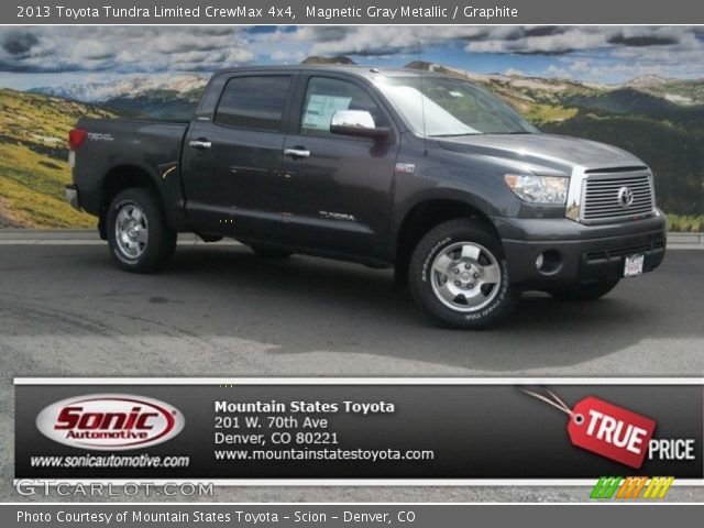 2013 Toyota Tundra Limited CrewMax 4x4 in Magnetic Gray Metallic