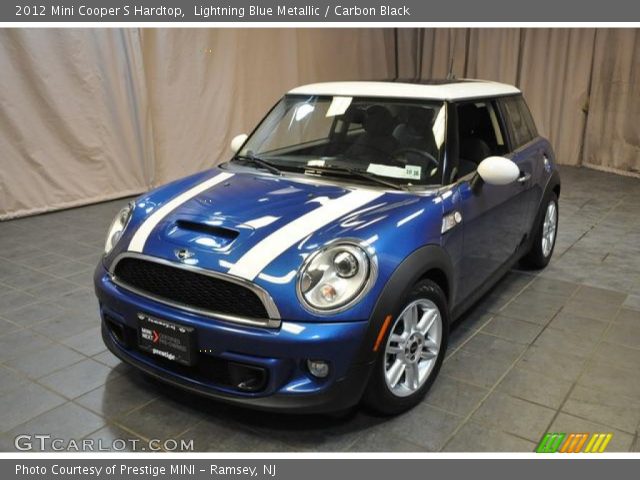 2012 Mini Cooper S Hardtop in Lightning Blue Metallic