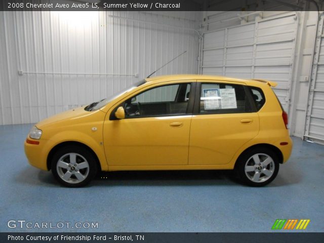 2008 Chevrolet Aveo Aveo5 LS in Summer Yellow