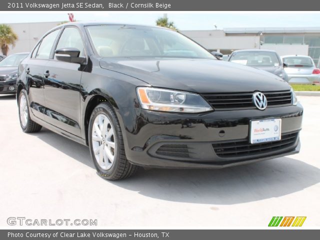 2011 Volkswagen Jetta SE Sedan in Black