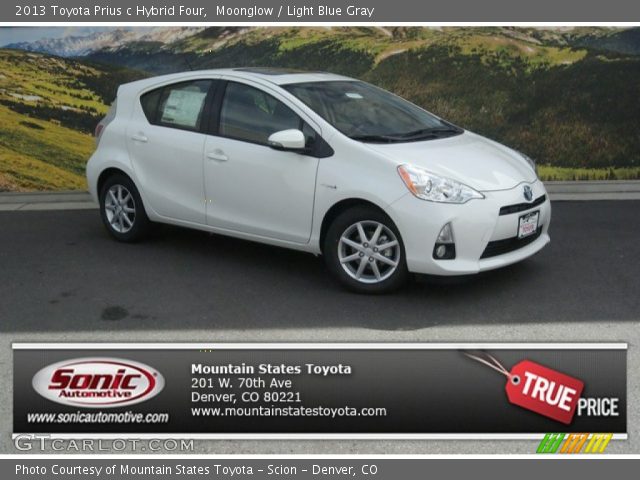 2013 Toyota Prius c Hybrid Four in Moonglow