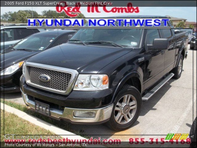 2005 Ford F150 XLT SuperCrew in Black