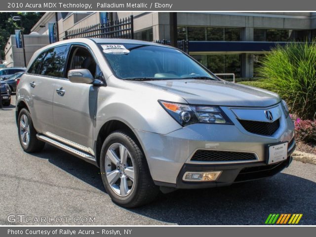 2010 Acura MDX Technology in Palladium Metallic