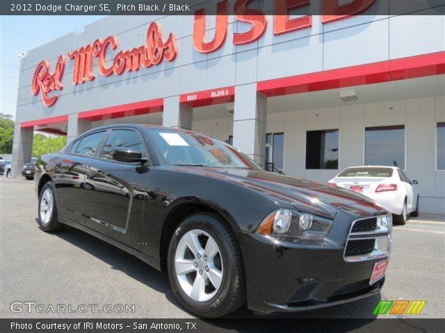 2012 Dodge Charger SE in Pitch Black
