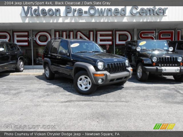 2004 Jeep Liberty Sport 4x4 in Black Clearcoat