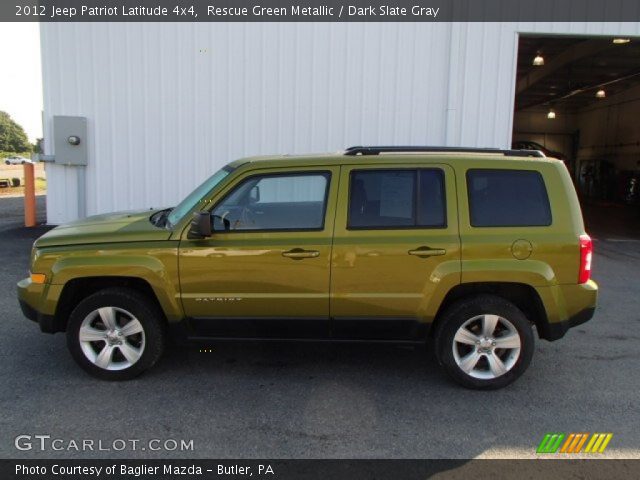 2012 Jeep Patriot Latitude 4x4 in Rescue Green Metallic