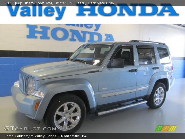 2012 Jeep Liberty Sport 4x4 in Winter Chill Pearl