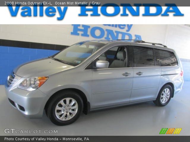 2008 Honda Odyssey EX-L in Ocean Mist Metallic
