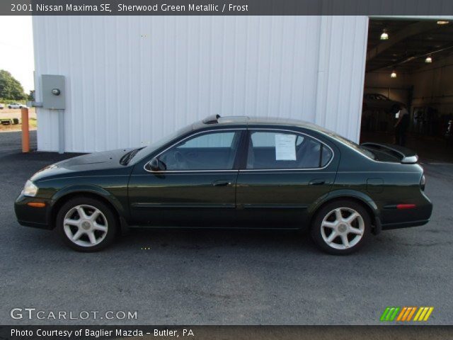 2001 Nissan Maxima SE in Sherwood Green Metallic