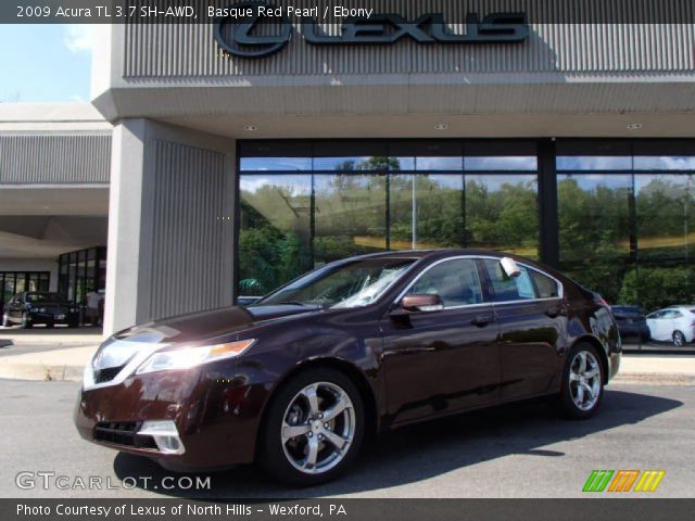 2009 Acura TL 3.7 SH-AWD in Basque Red Pearl