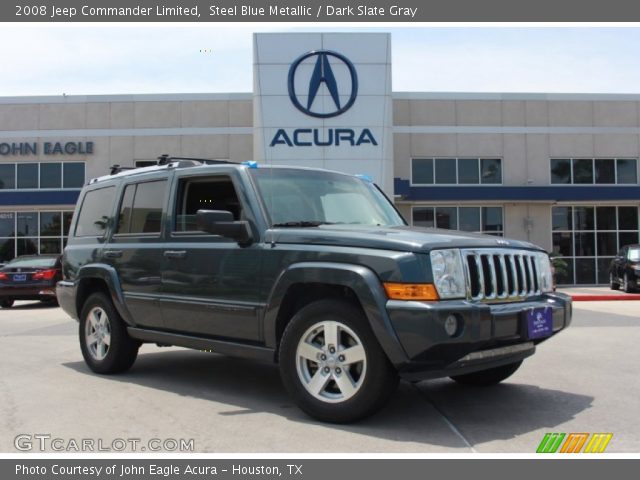 2008 Jeep Commander Limited in Steel Blue Metallic