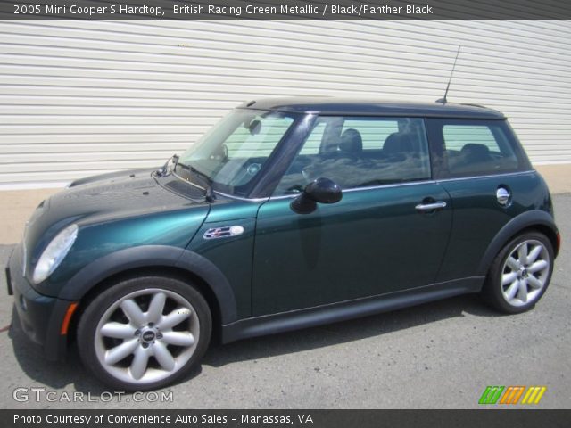 2005 Mini Cooper S Hardtop in British Racing Green Metallic